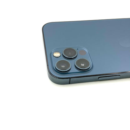 【全額返金保証】【最速発送】Apple iPhone iPhone 12 Pro 128GB パシフィックブルー Softbank 白ロム 動作確認済 78%