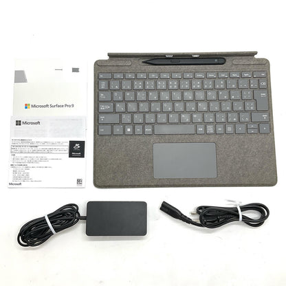 【全額返金保証】【最速発送】Microsoft Surface Pro 9 RU8-00010 1996 Microsoft SQ3 8GB M.2 SSD 256GB 92.9% 美品 動作確認済