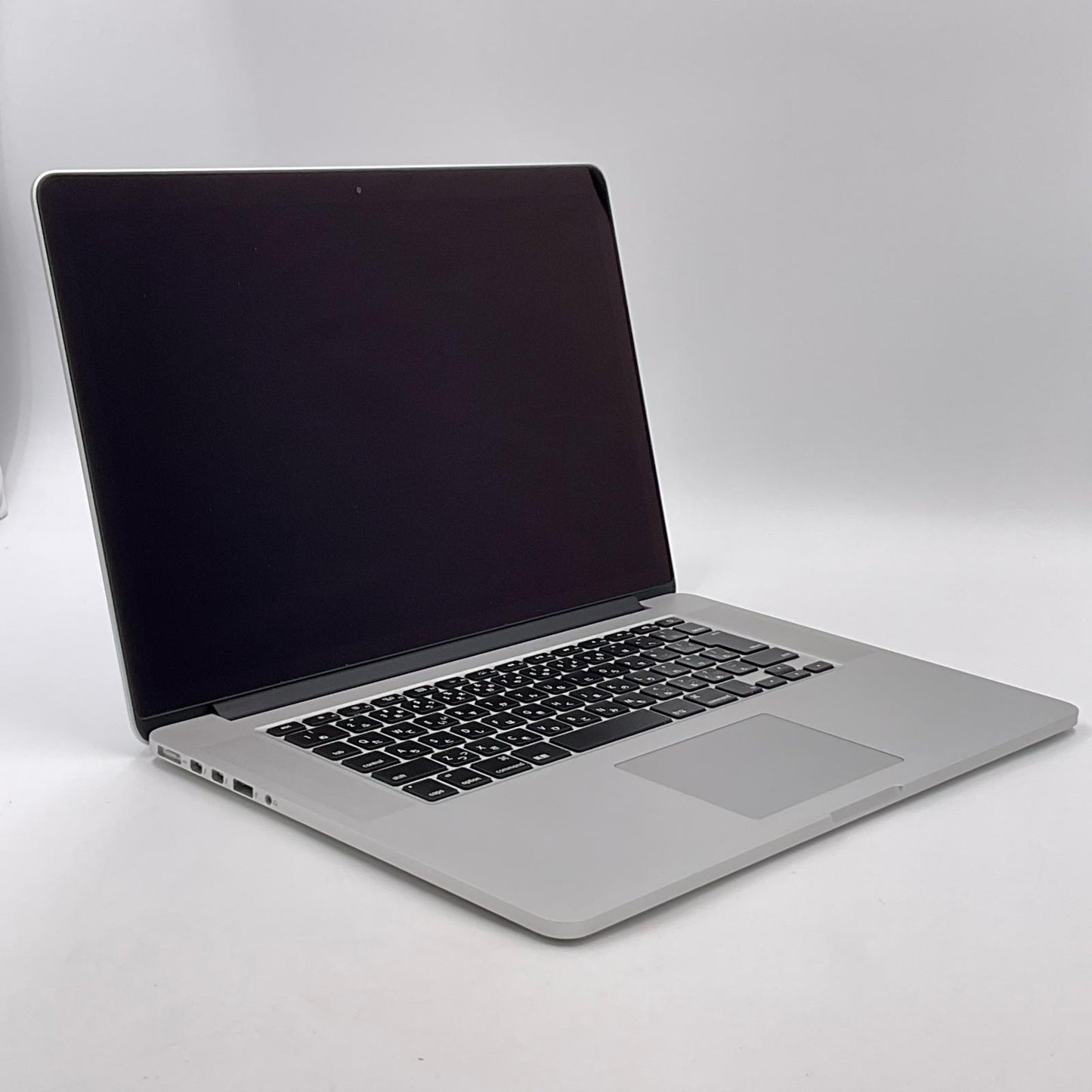 【全額返金保証】【最速発送】Apple MacBook Pro 15.4インチ 2015 2.2GHz Intel Core i7 16GB 256GB シルバー 美品 動作確認済