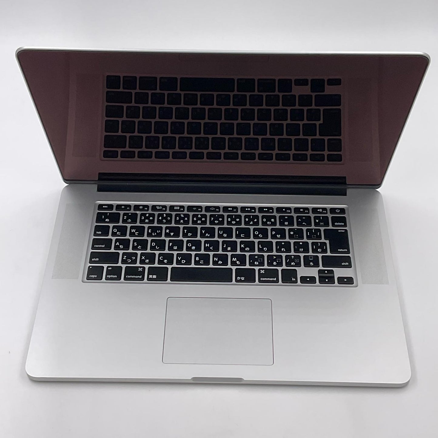 【全額返金保証】【最速発送】Apple MacBook Pro 15.4インチ 2015 2.2GHz Intel Core i7 16GB 256GB シルバー 美品 動作確認済