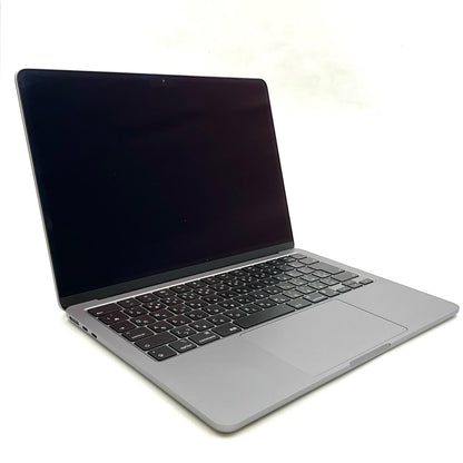 【全額返金保証】【最速発送】Apple MacBook Air 13.6インチ 2022 M2 8GB 256GB スペースグレイ 100% 超美品 動作確認済