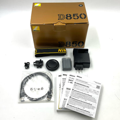【全額返金保証】【最速発送】Nikon デジタル一眼 D850 ボディ ブラック 美品 動作確認済