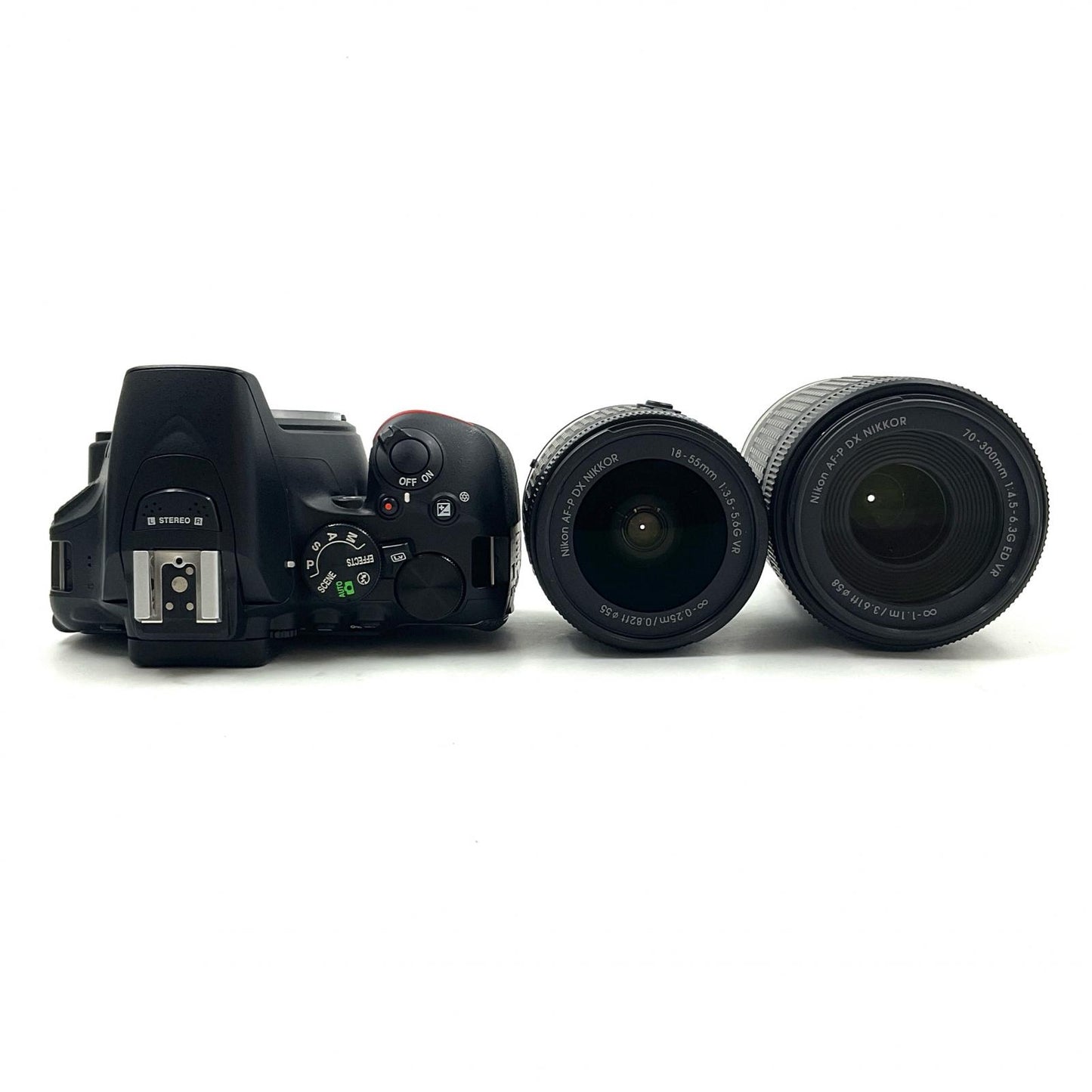【全額返金保証】【最速発送】Nikon デジタル一眼 D5600 ダブルズームキット ブラック 美品 動作確認済