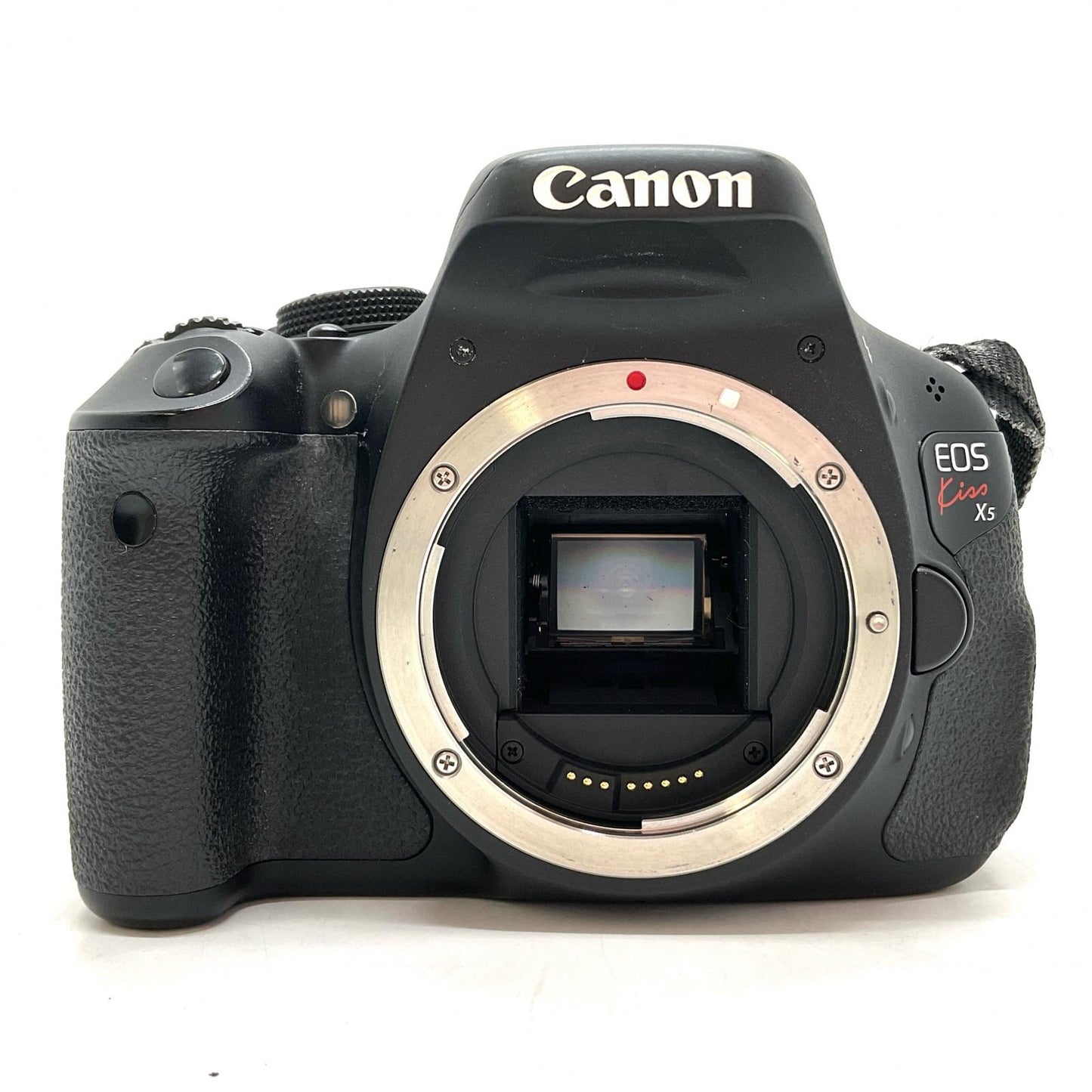 【全額返金保証】【最速発送】Canon デジタル一眼 EOS Kiss X5 ボディ ブラック 動作確認済