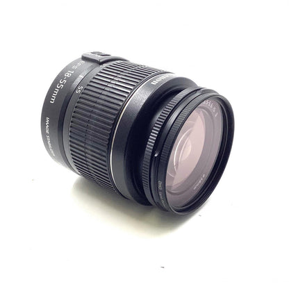 【全額返金保証】【最速発送】Canon EF-S18-55mm F3.5-5.6 IS II 美品 動作確認済