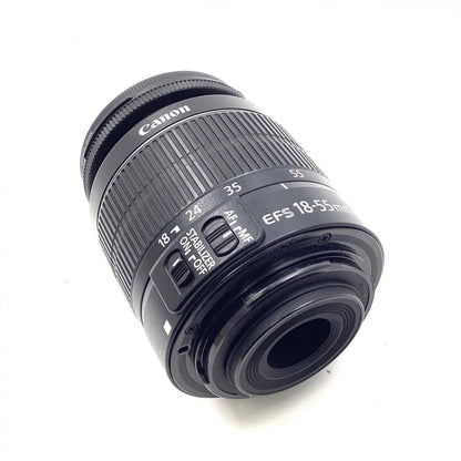 【全額返金保証】【最速発送】Canon EF-S18-55mm F3.5-5.6 IS II 美品 動作確認済