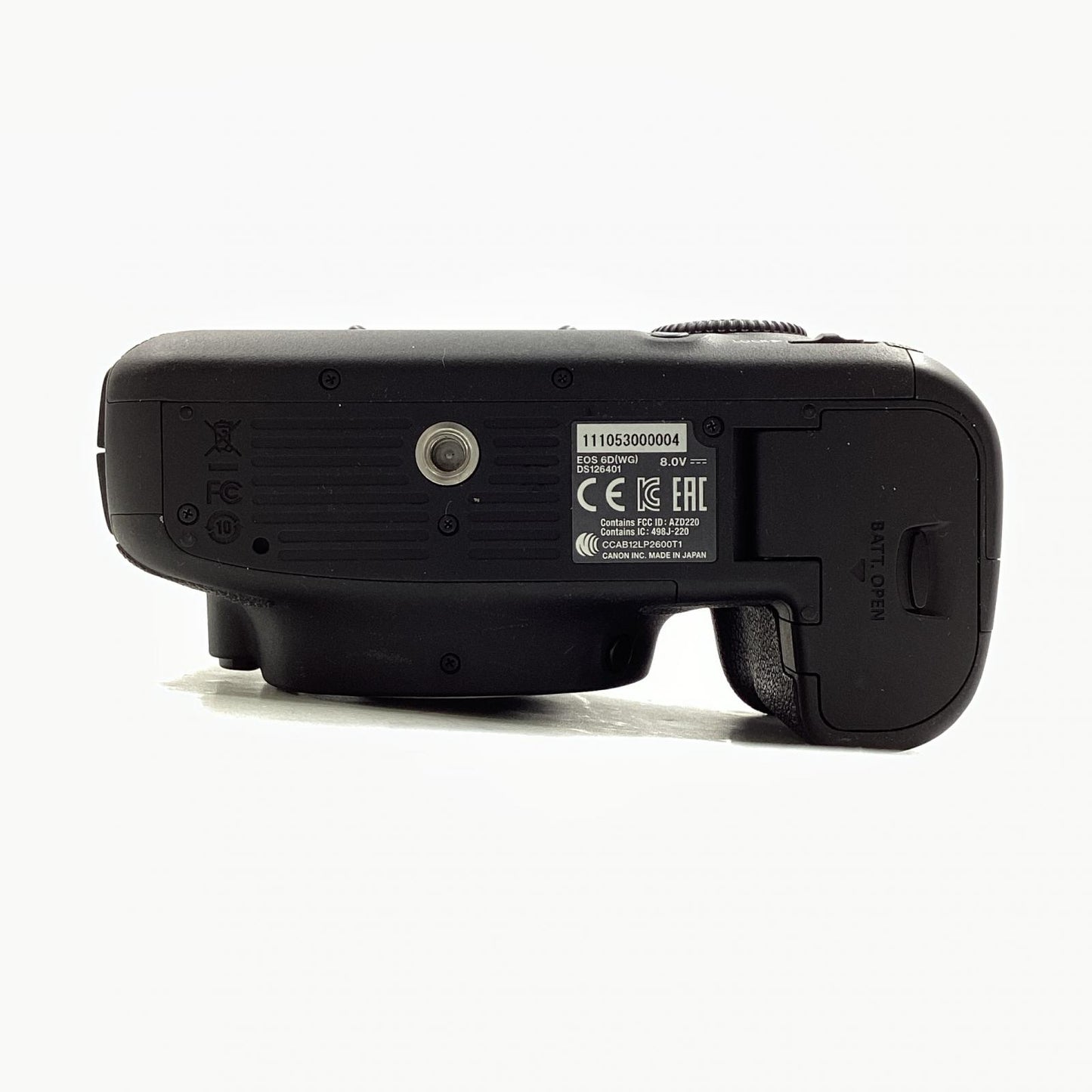 【全額返金保証】【最速発送】Canon デジタル一眼 EOS 6D ボディ ブラック 動作確認済