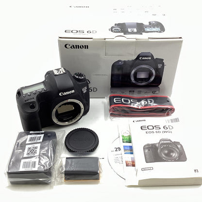 【全額返金保証】【最速発送】Canon デジタル一眼 EOS 6D ボディ ブラック 動作確認済