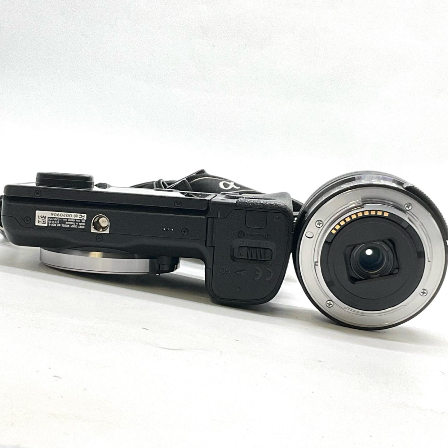 【全額返金保証】【最速発送】Sony デジタル一眼 α NEX-6L パワーズームレンズキット ブラック 美品 動作確認済
