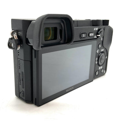 【全額返金保証】【最速発送】Sony デジタル一眼 α6300 ILCE-6300 ボディ ブラック 超美品 動作確認済