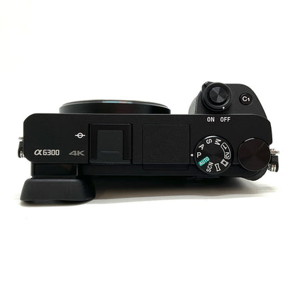 【全額返金保証】【最速発送】Sony デジタル一眼 α6300 ILCE-6300 ボディ ブラック 超美品 動作確認済