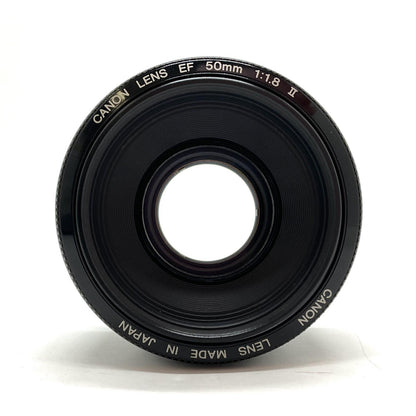 【全額返金保証】【最速発送】Canon EF50mm F1.8 II 美品 動作確認済