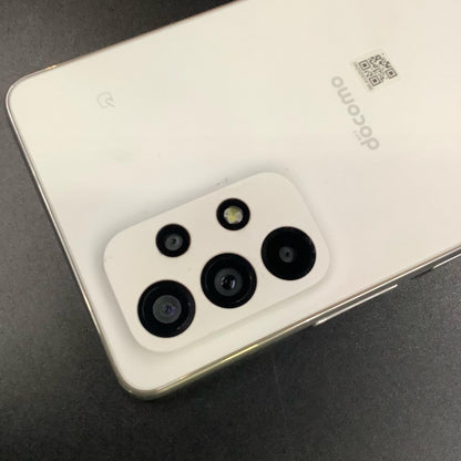 【全額返金保証】【最速発送】SAMSUNG Galaxy A53 5G 128GB docomo SIMフリー SC-53C 白ロム 動作確認済