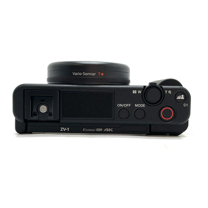 【全額返金保証】【最速発送】Sony コンパクトデジタルカメラ VLOGCAM ZV-1 (B) [ブラック] 美品 動作確認済
