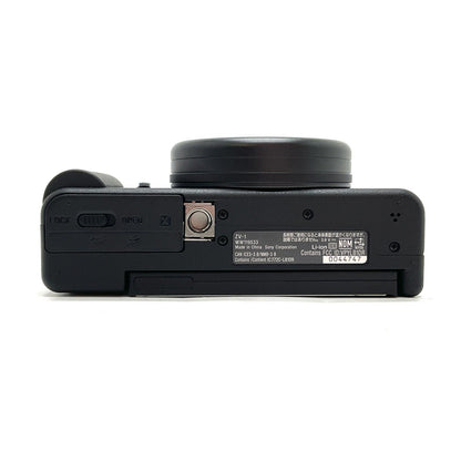 【全額返金保証】【最速発送】Sony コンパクトデジタルカメラ VLOGCAM ZV-1 (B) [ブラック] 美品 動作確認済
