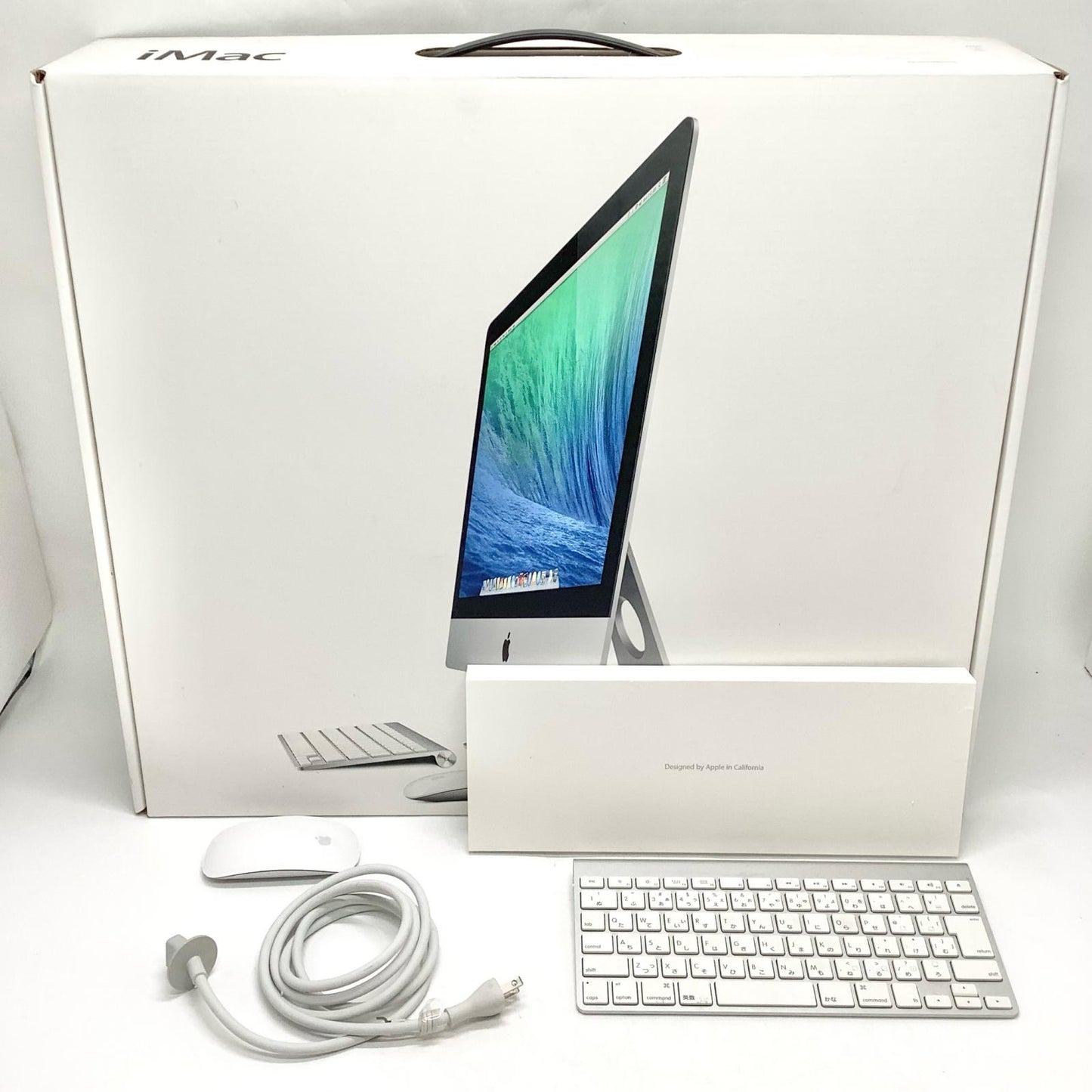 【全額返金保証】【最速発送】Apple iMac 21.5インチ intel core i5 8GB HDD 500GB シルバー 美品 動作確認済