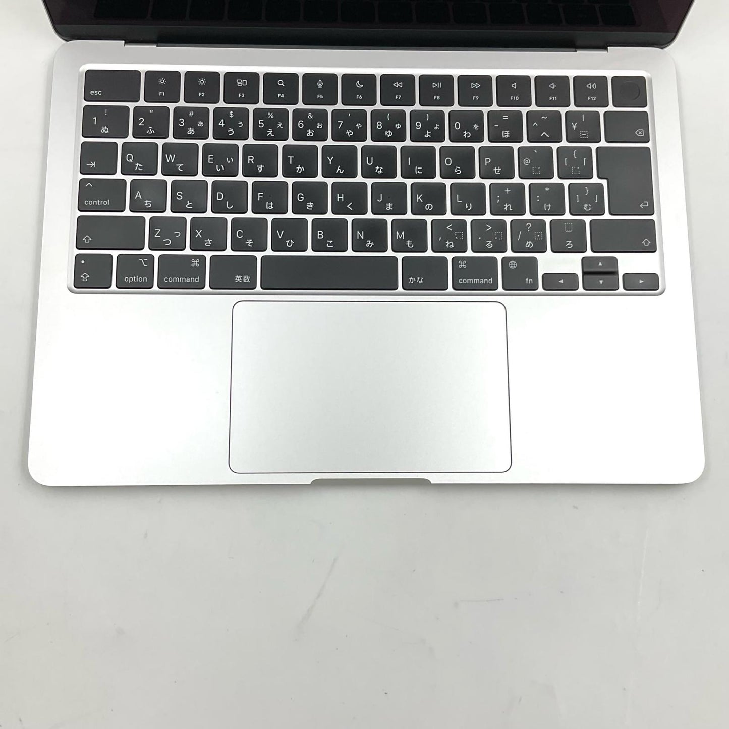 【全額返金保証】【最速発送】Apple MacBook Air 13.6インチ 2022 Apple M2 16GB 256GB シルバー 93.5% 美品 動作確認済
