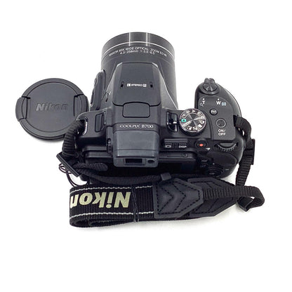 【全額返金保証】【最速発送】Nikon コンパクトデジタルカメラ COOLPIX B700 ブラック 美品 動作確認済