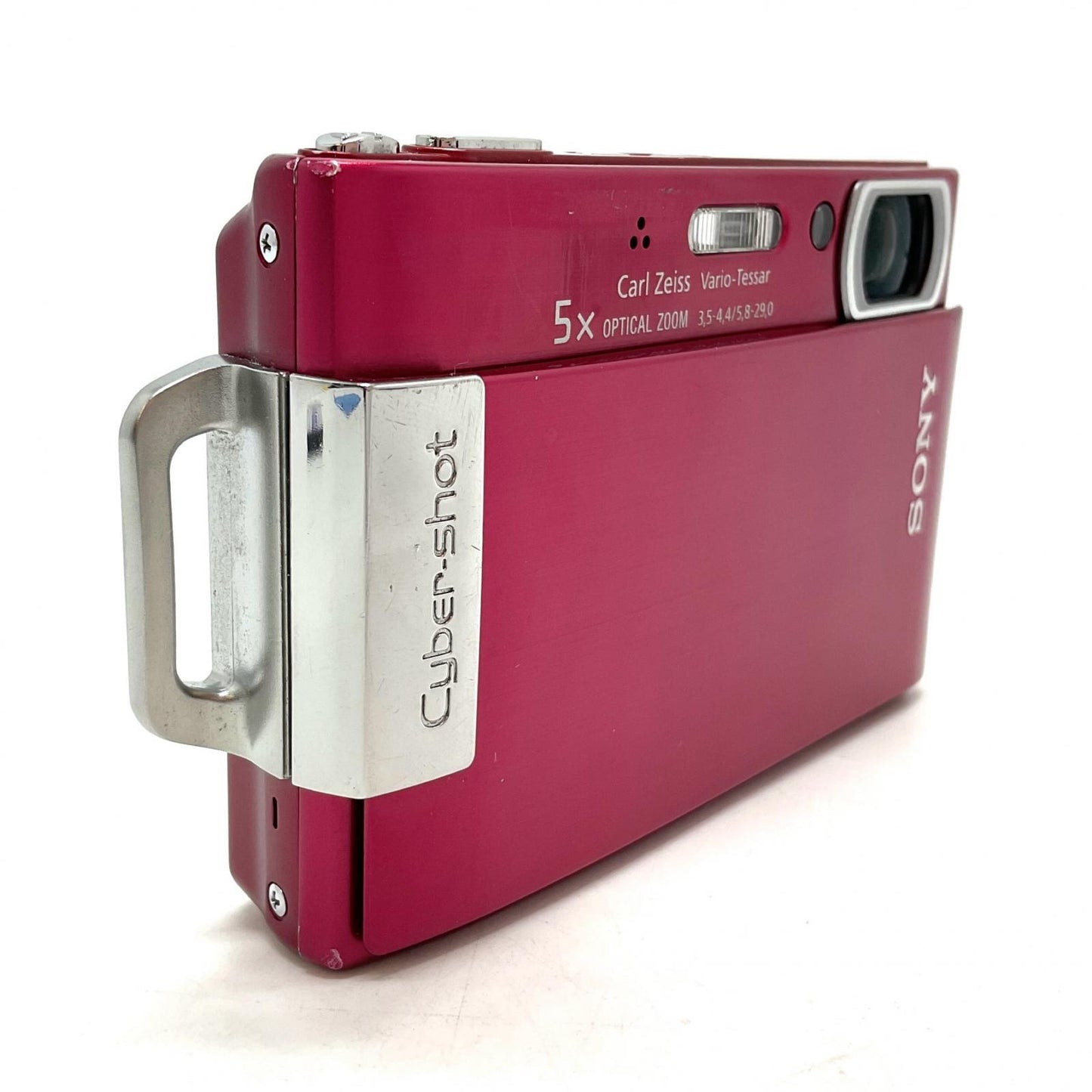 【最速発送】Sony コンパクトデジタルカメラ サイバーショット DSC-T200 レッド【難有】