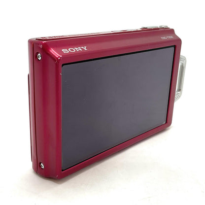 【最速発送】Sony コンパクトデジタルカメラ サイバーショット DSC-T200 レッド【難有】