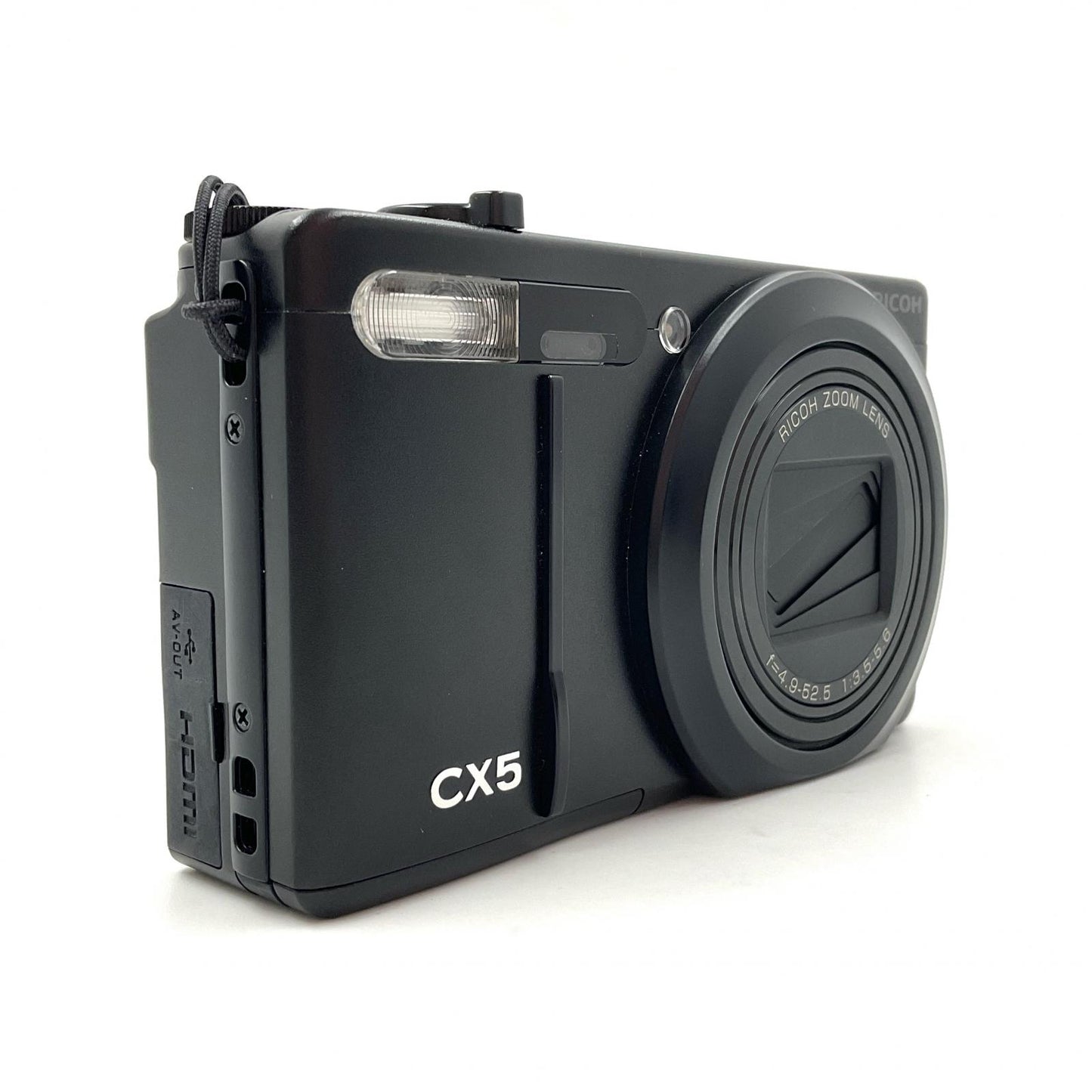 【全額返金保証】【最速発送】RICOH コンパクトデジタルカメラ CX5 [ブラック] 美品 動作確認済