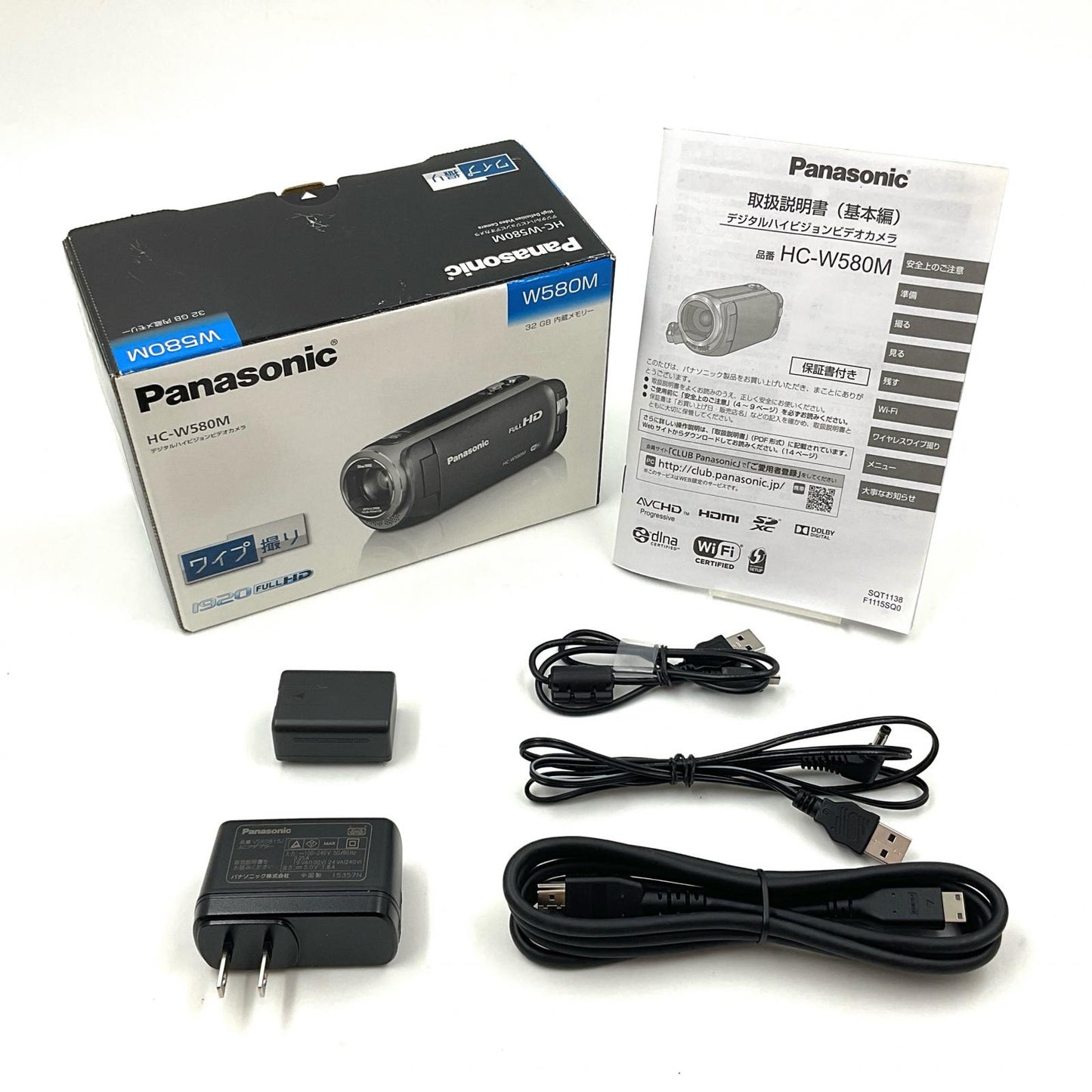 【全額返金保証】【最速発送】Panasonic HC-W580M-T [ブラウン] 超美品 動作確認済