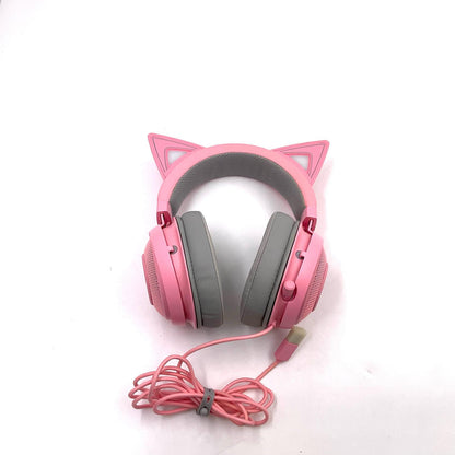 【全額返金保証】【最速発送】Razer kraken Kitty Quartz Pink 美品 動作確認済