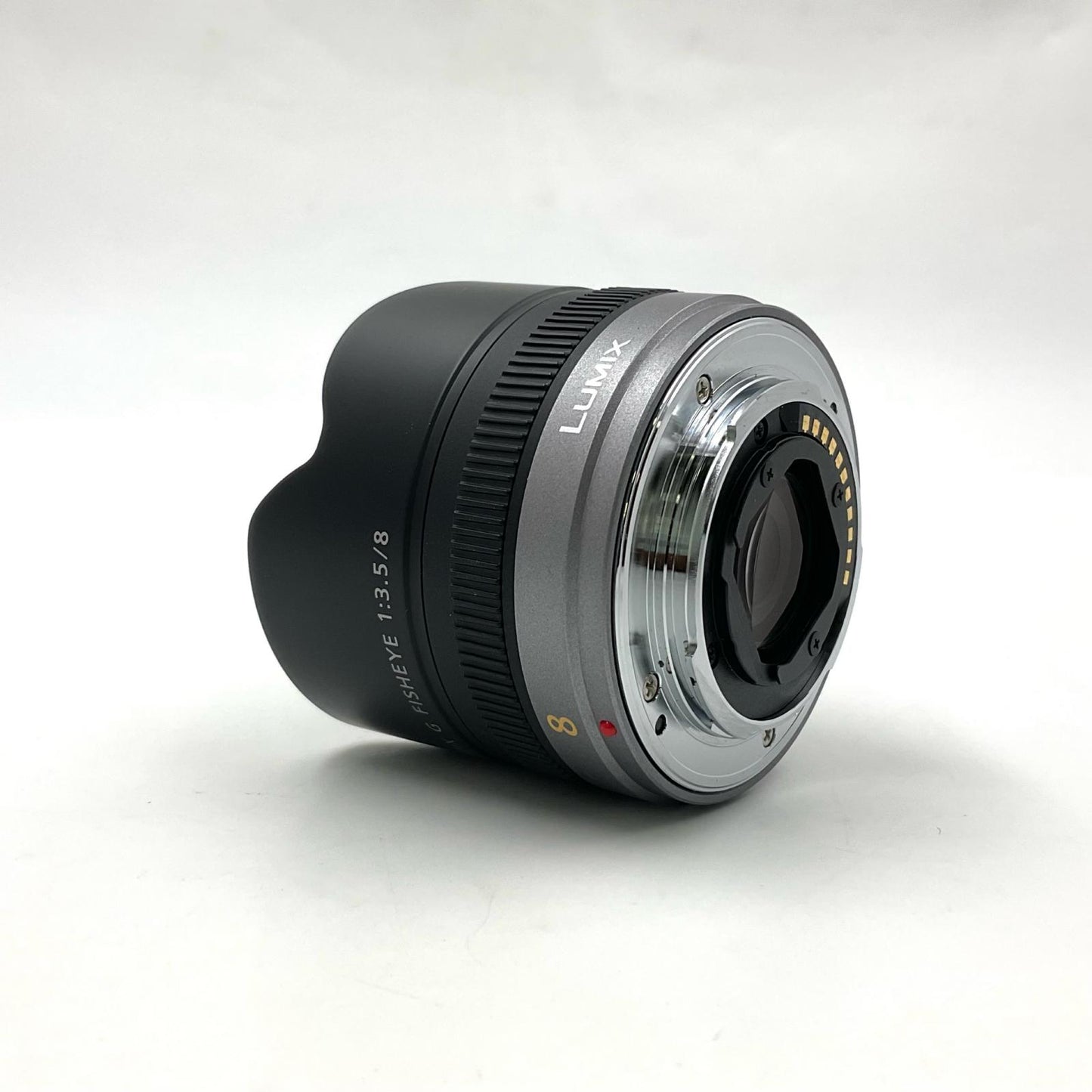 【全額返金保証】【最速発送】Panasonic LUMIX G FISHEYE 8mm/F3.5 H-F008 美品 動作確認済