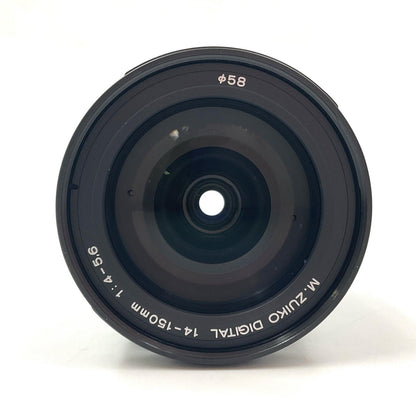 【全額返金保証】【最速発送】OM SYSTEM OM SYSTEM M.ZUIKO DIGITAL ED 14-150mm F4.0-5.6 II 美品 動作確認済