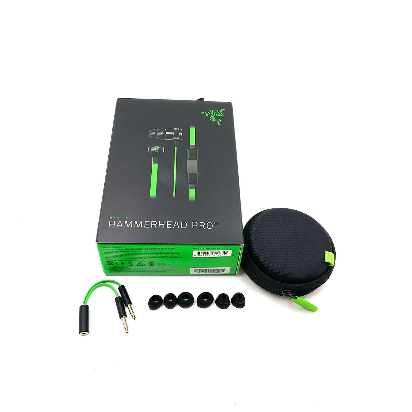 【全額返金保証】【最速発送】Razer Hammerhead Pro V2 RZ04-01730100-R3A1 美品 動作確認済
