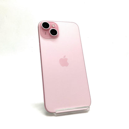 【全額返金保証】【最速発送】Apple iPhone iPhone 15 Plus 256GB ピンク Softbank SIMフリー 美品 動作確認済 100%