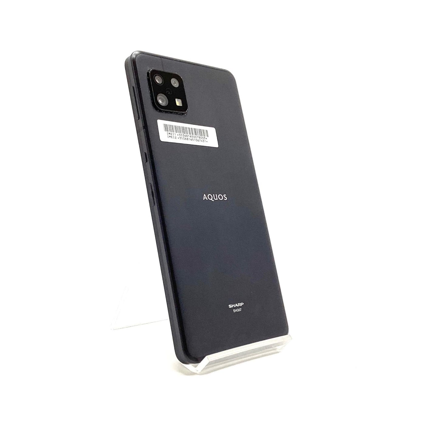 【全額返金保証】【最速発送】SHARP AQUOS sense6s 64GB ブラック au SHG07 動作確認済