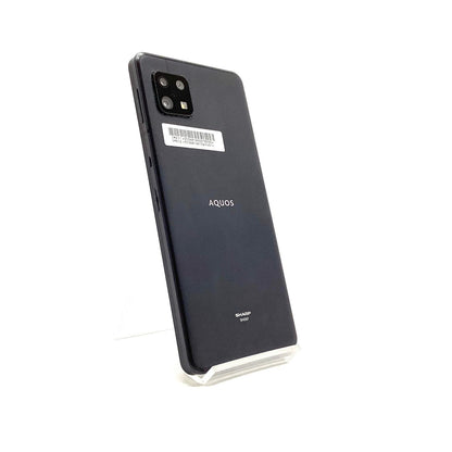 【全額返金保証】【最速発送】SHARP AQUOS sense6s 64GB ブラック au SHG07 動作確認済