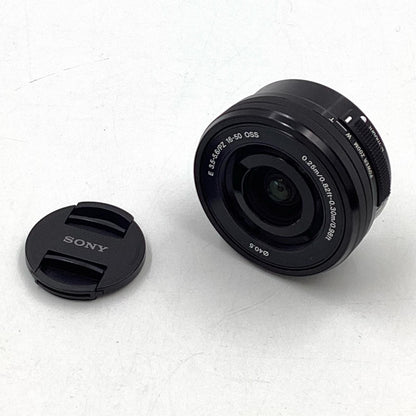 【全額返金保証】【最速発送】Sony デジタル一眼 α NEX-6L パワーズームレンズキット ブラック 動作確認済