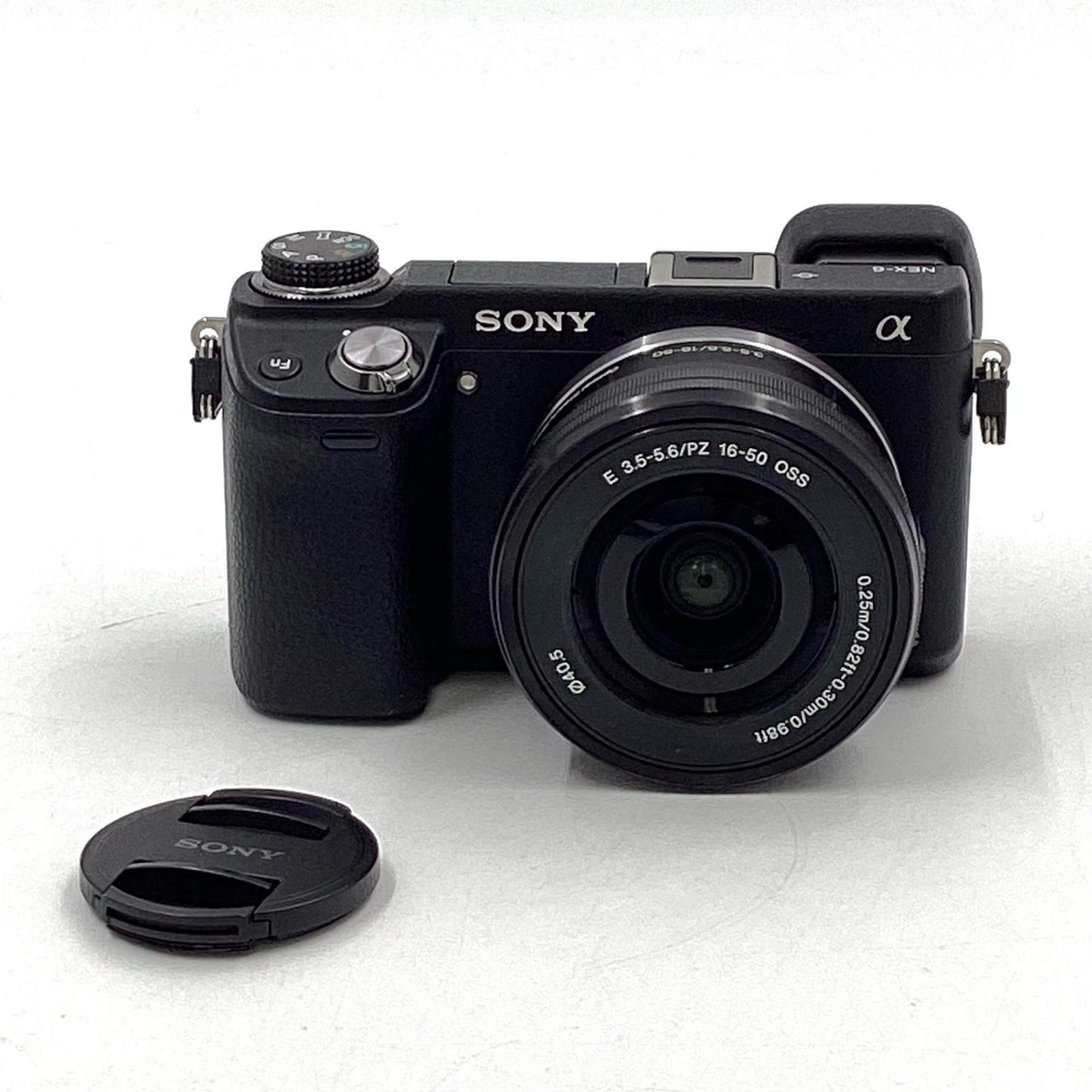 【全額返金保証】【最速発送】Sony デジタル一眼 α NEX-6L パワーズームレンズキット ブラック 動作確認済