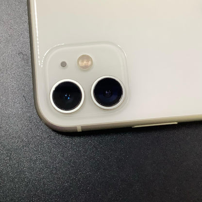 【全額返金保証】【最速発送】Apple iPhone iPhone 11 128GB シルバー Softbank 白ロム 動作確認済 76%