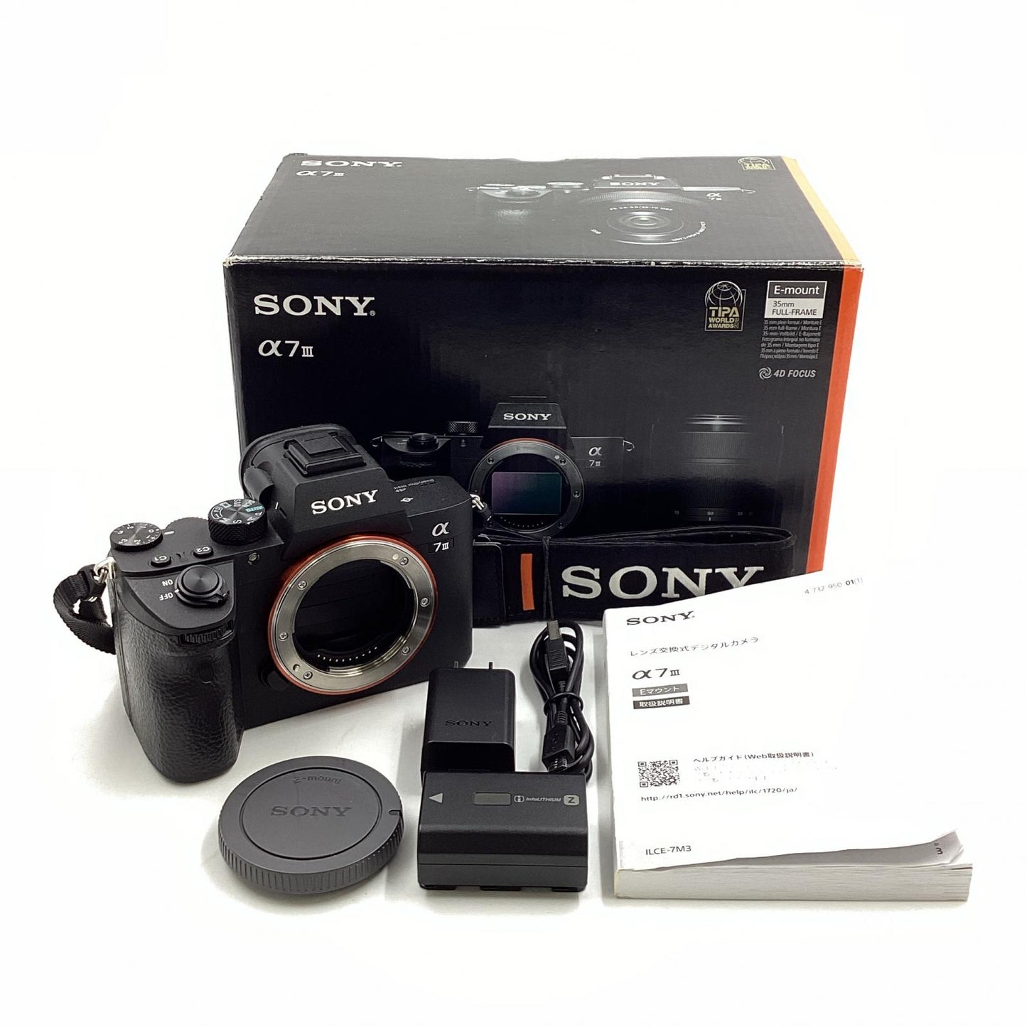 【全額返金保証】【最速発送】Sony デジタル一眼 α7 III ILCE-7M3 ボディ ブラック 美品 動作確認済
