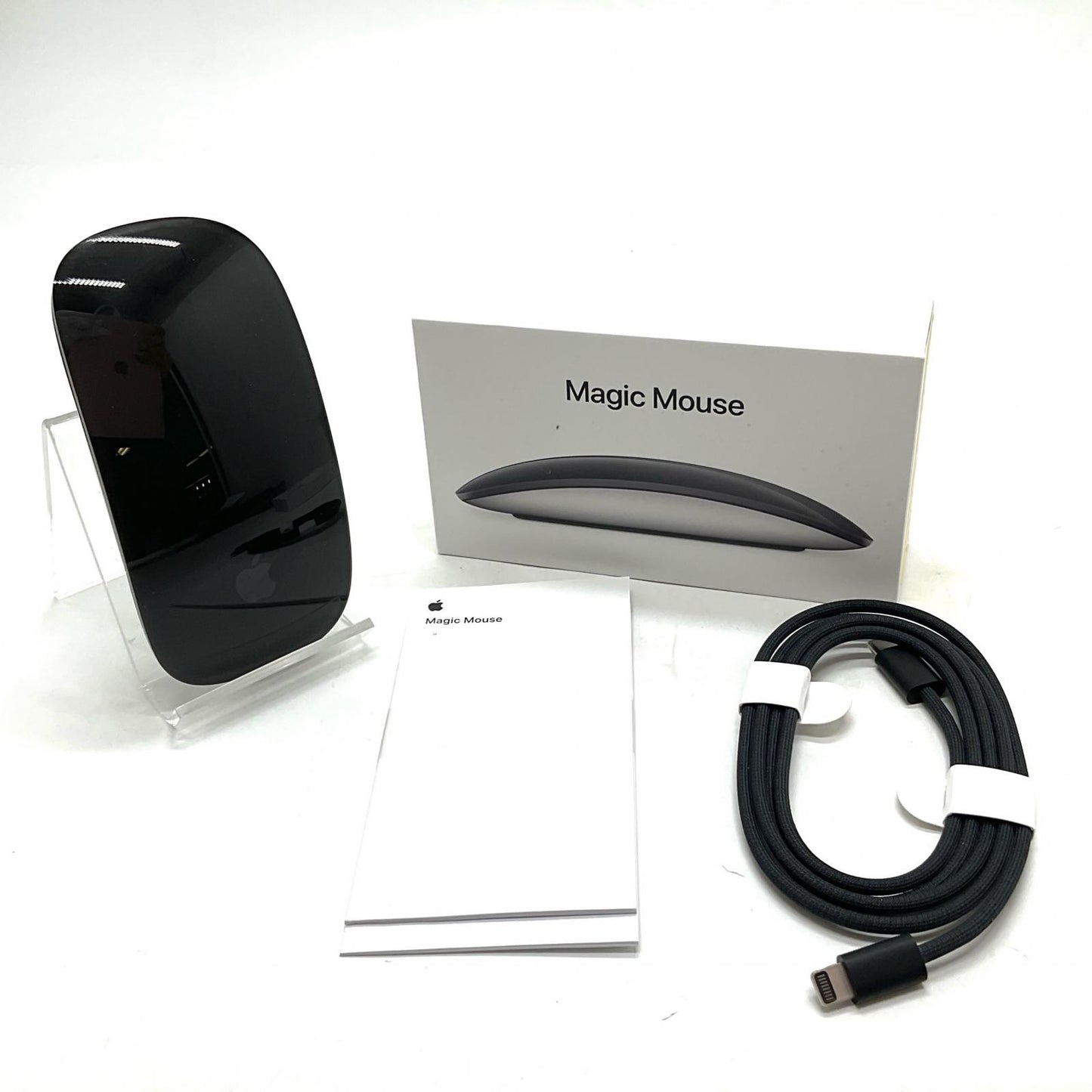【全額返金保証】【最速発送】Apple Magic Mouse 2 [ブラック] MMMQ3J/A　A1657 美品 動作確認済