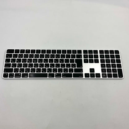 【全額返金保証】【最速発送】Apple Magic Keyboard テンキー付き [ブラック] MMMR3J/A A2520 美品 動作確認済