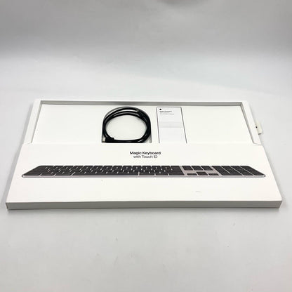 【全額返金保証】【最速発送】Apple Magic Keyboard テンキー付き [ブラック] MMMR3J/A A2520 美品 動作確認済