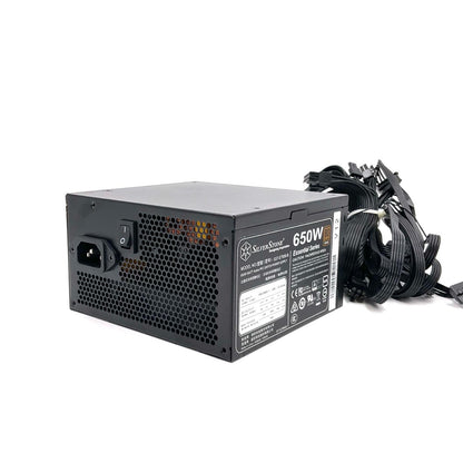 【全額返金保証】【最速発送】SilverStone 電源ユニット SST-ET650-B 美品 動作確認済
