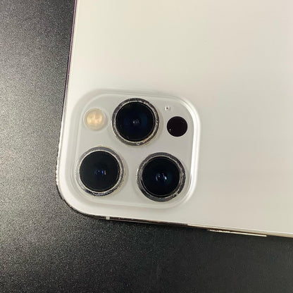 【全額返金保証】【最速発送】Apple iPhone iPhone 12 Pro Max 256GB シルバー Softbank 白ロム 動作確認済 73%
