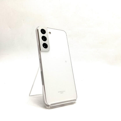 【全額返金保証】【最速発送】SAMSUNG Galaxy S22 256GB ファントム ホワイト au SIMフリー SCG13 白ロム 動作確認済