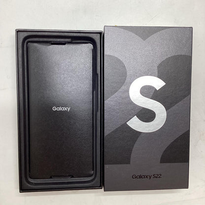 【全額返金保証】【最速発送】SAMSUNG Galaxy S22 256GB ファントム ホワイト au SIMフリー SCG13 白ロム 動作確認済