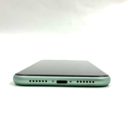 【最速発送】Apple iPhone iPhone 11 128GB グリーン au 白ロム【難有】 76%