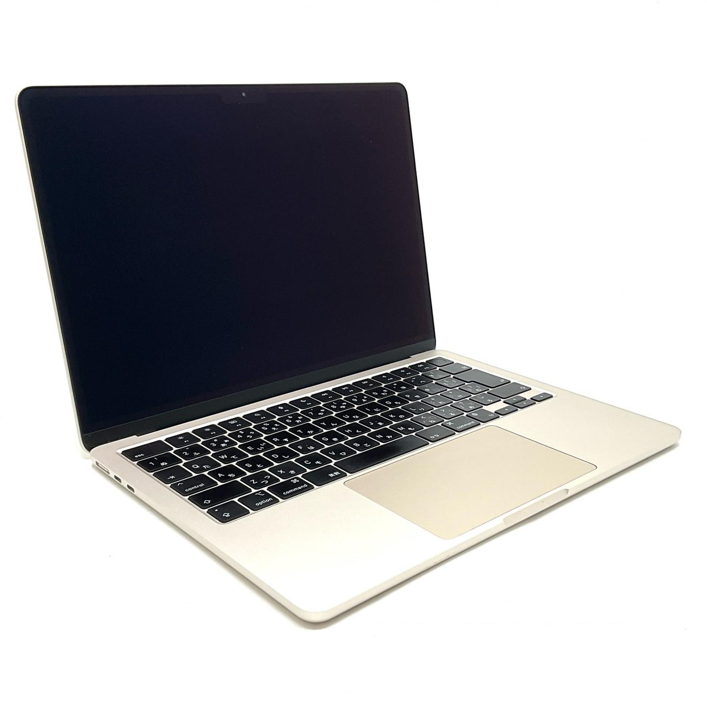 【全額返金保証】【最速発送】Apple MacBook Air 13インチ 2022 Apple M2 8GB 256GB スターライト 82% 動作確認済
