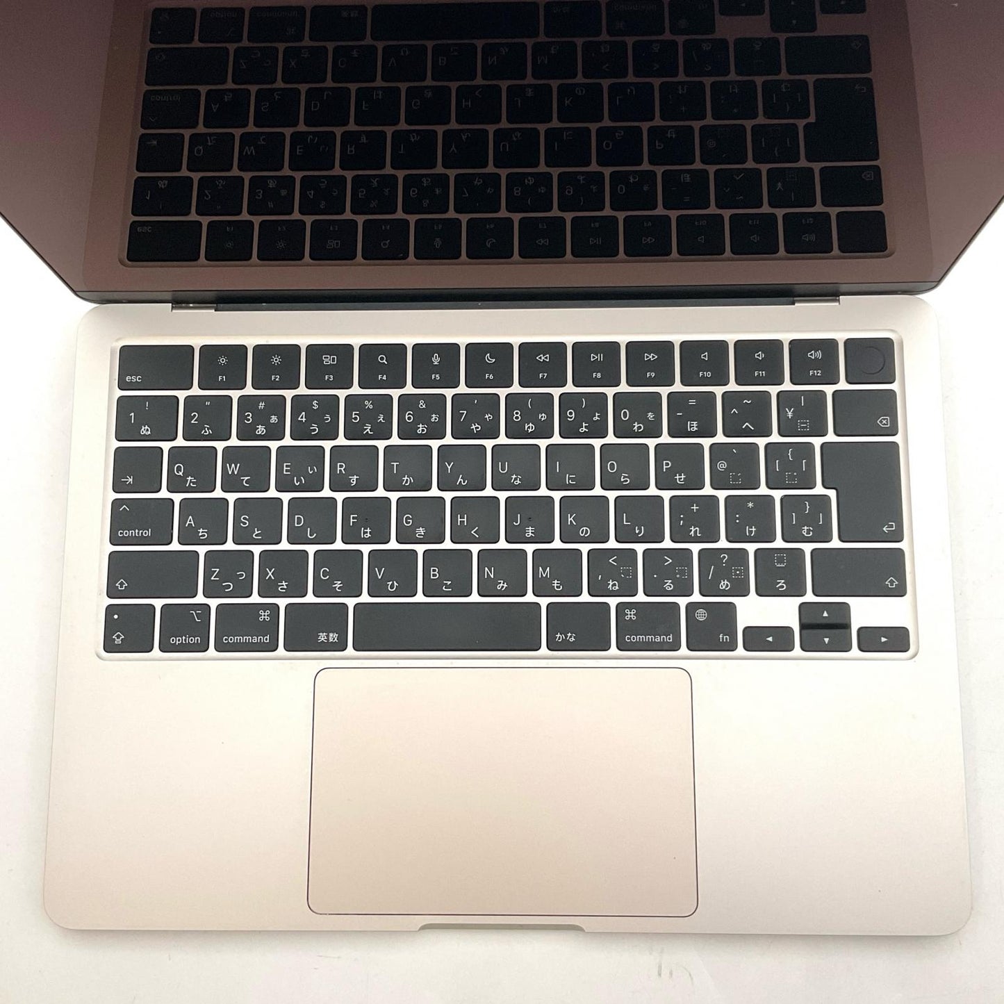 【全額返金保証】【最速発送】Apple MacBook Air 13インチ 2022 Apple M2 8GB 256GB スターライト 82% 動作確認済