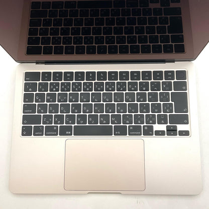 【全額返金保証】【最速発送】Apple MacBook Air 13インチ 2022 Apple M2 8GB 256GB スターライト 82% 動作確認済