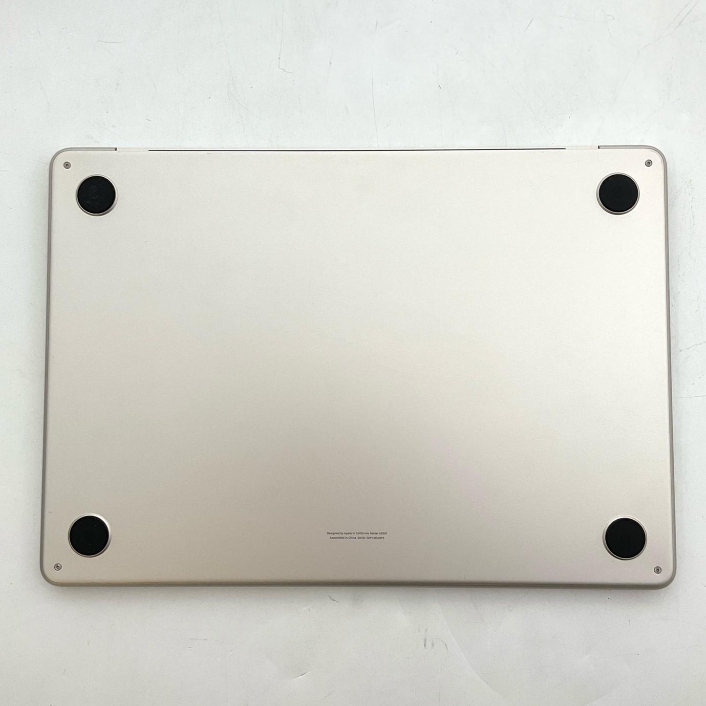 【全額返金保証】【最速発送】Apple MacBook Air 13インチ 2022 Apple M2 8GB 256GB スターライト 82% 動作確認済