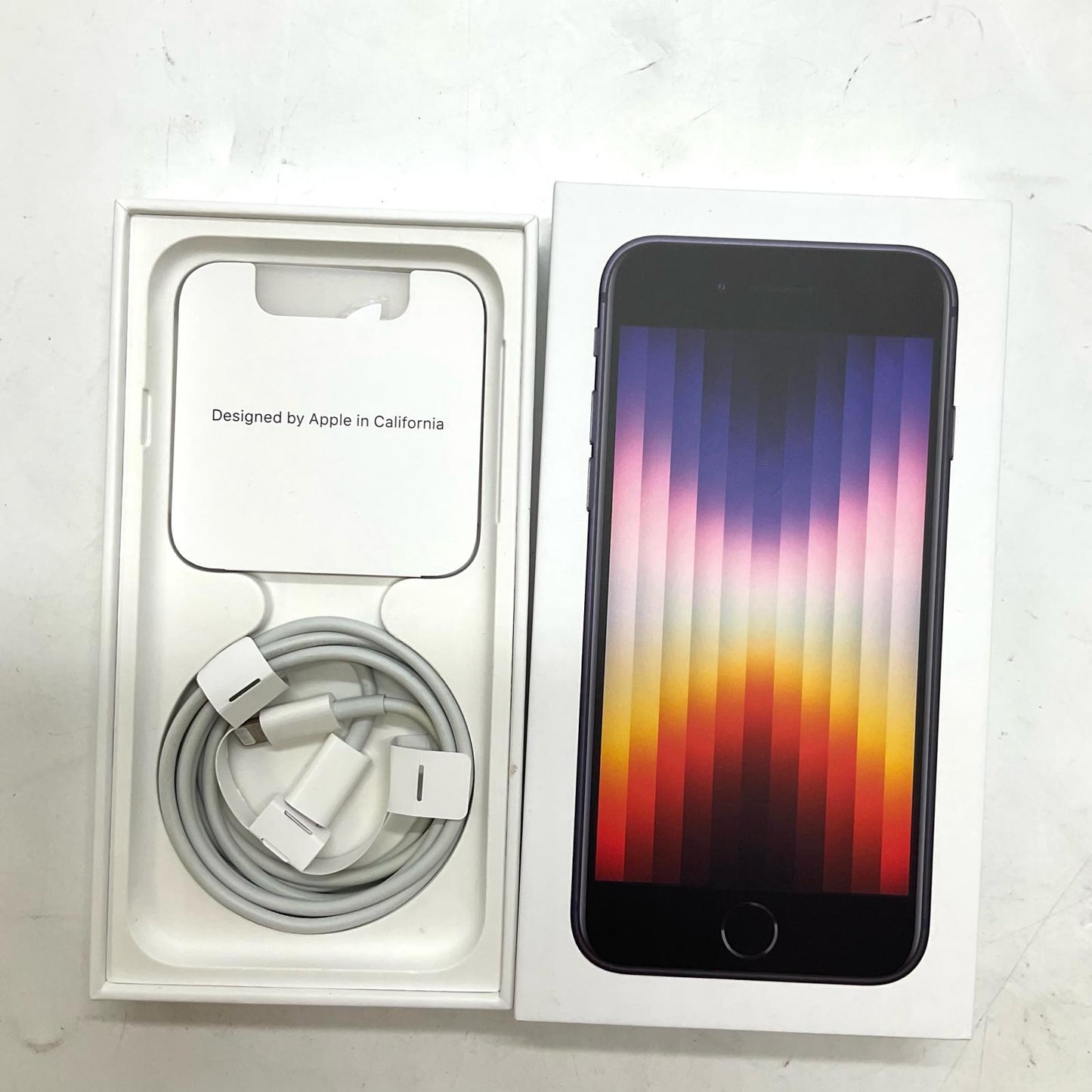 【全額返金保証】【最速発送】Apple iPhone iPhone SE（第3世代） 64GB ミッドナイト Softbank SIMフリー 白ロム 動作確認済 78%